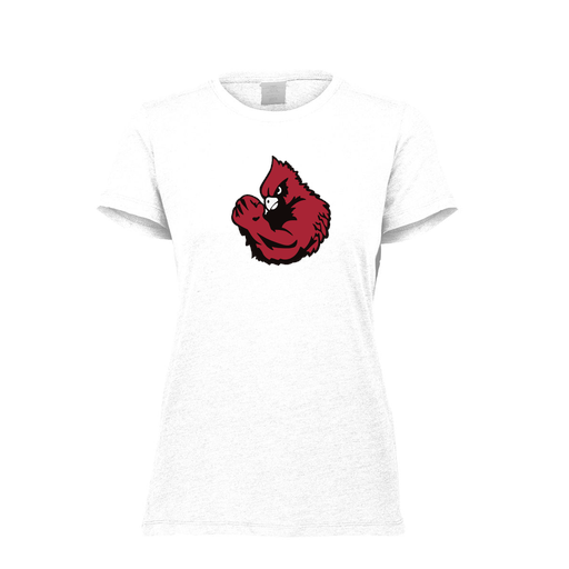 [FTSCUBWH-FAXS-LOGO1] Decker Women's Tri-Blend T-Shirt - Short Sleeve (Female Adult XS, White, Logo 1)