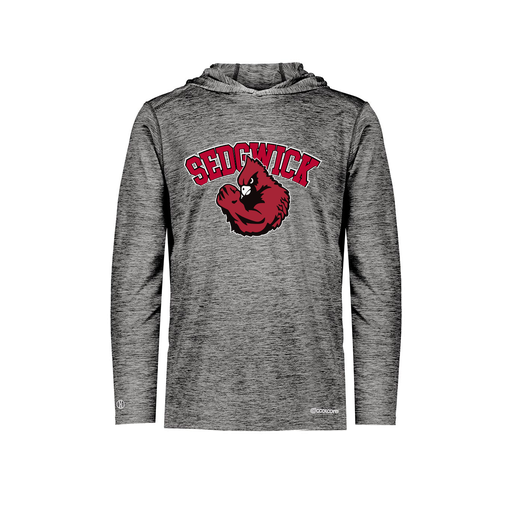 [FOLHCGBK-AS-LOGO2] Decker Men's Charge Hoodie (Adult S, Black, Logo 2)