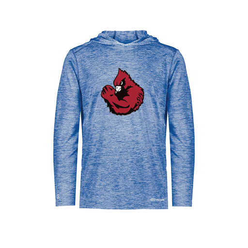 [FOLHCGRY-YS-LOGO1] Decker Youth Charge Hoodie (Youth S, Royal, Logo 1)